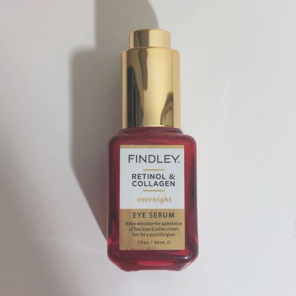 Findley Retinol & Collagen Overnight Eye Serum 1 fl oz/29 mL NEW - Picture 2 of 6
